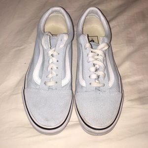 light blue vans